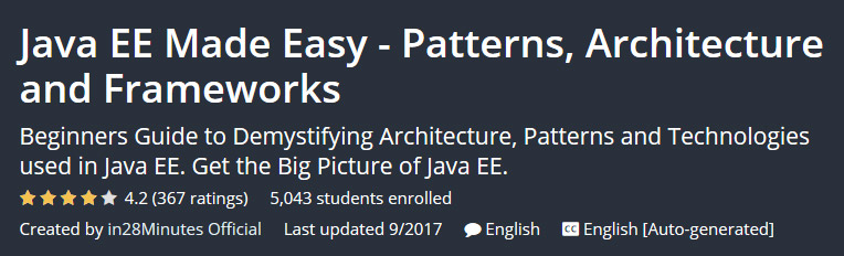 Pictures · Java EE Made Easy – Patterns, Architecture and Frameworks 2018-2