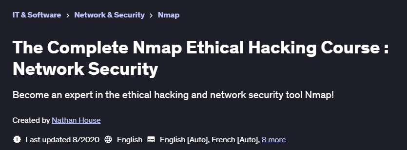 Pictures · Udemy — The Complete Nmap Ethical Hacking Course : Network Security 2020-8