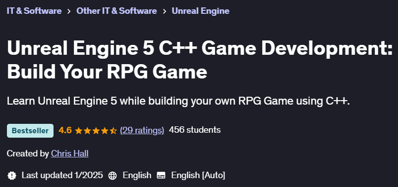 Pictures · Udemy — Unreal Engine 5 C++ Game Development: Build Your RPG Game 2024-10