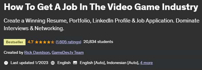 Pictures · Udemy — How To Get A Job In The Video Game Industry 2023-1