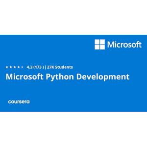 Coursera — Microsoft Python Development Professional Certificate 2025-6