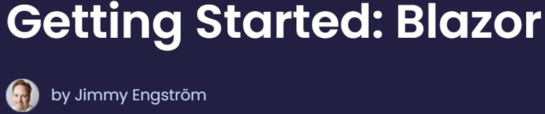 Pictures · Dometrain — Getting Started: Blazor 2024-6