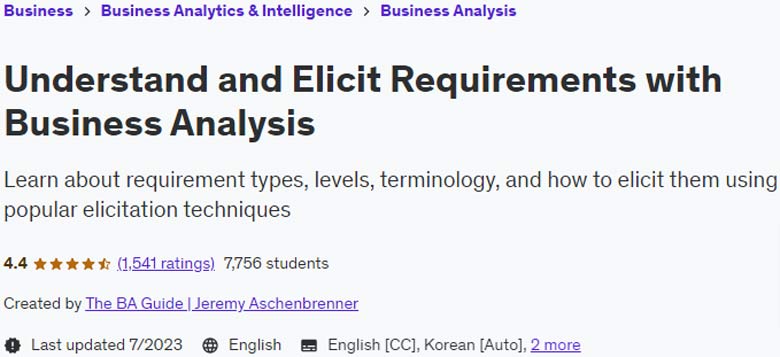Pictures · Understand and Elicit Requirements with Business Analysis 2022-12