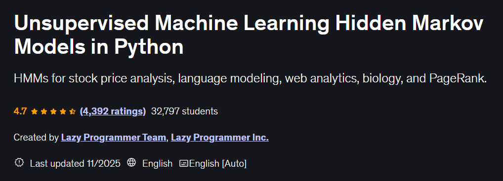 Pictures · Udemy — Unsupervised Machine Learning Hidden Markov Models in Python 2025-11