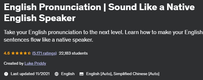 Pictures · Udemy — English Pronunciation | Sound Like a Native English Speaker 2021-11