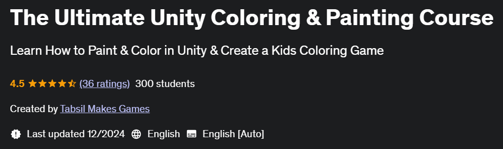 Pictures · Udemy — The Ultimate Unity Coloring & Painting Course 2024-12