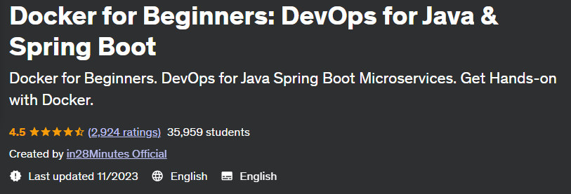 Pictures · Udemy — Docker for Beginners: DevOps for Java & Spring Boot 2023-5