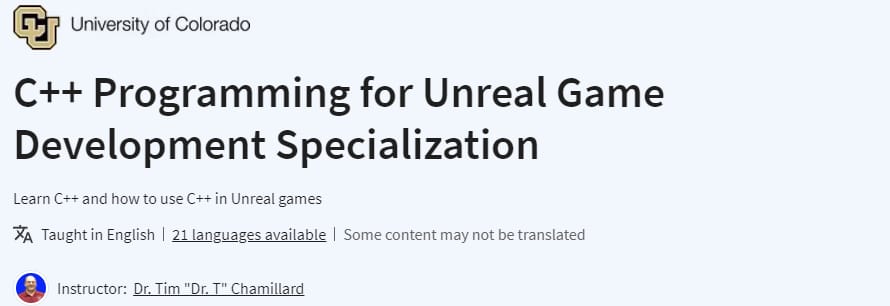 Pictures · Coursera — C++ Programming for Unreal Game Development Specialization 2024-8