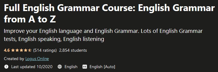 Pictures · Udemy — Master English grammar| Grammar rules, practice, tests 2020-10