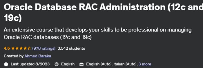 Pictures · Udemy — Oracle Database RAC Administration (12c and 19c) 2022-1