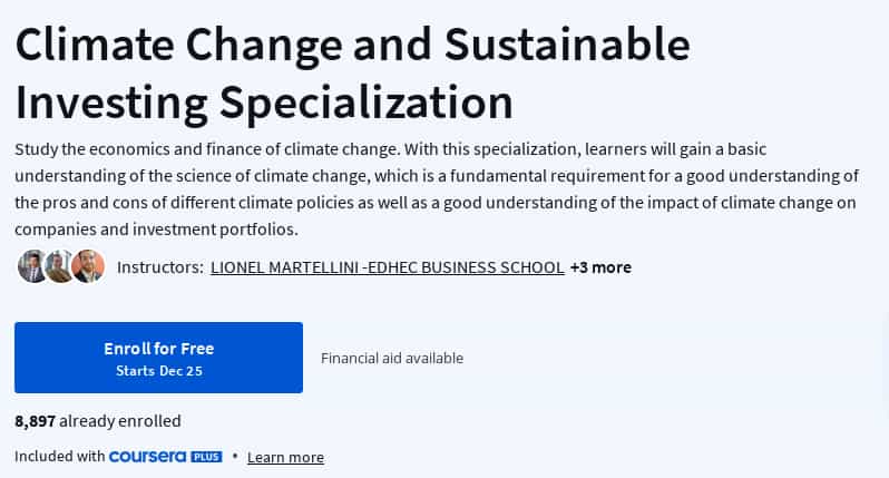 Pictures · Coursera — Climate Change and Sustainable Investing Specialization 2024-12