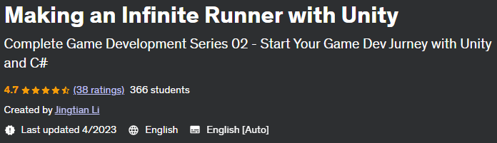 Pictures · Udemy — Making an Infinite Runner with Unity 2023-4