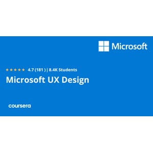 Coursera — Microsoft UX Design Professional Certificate 2024-12
