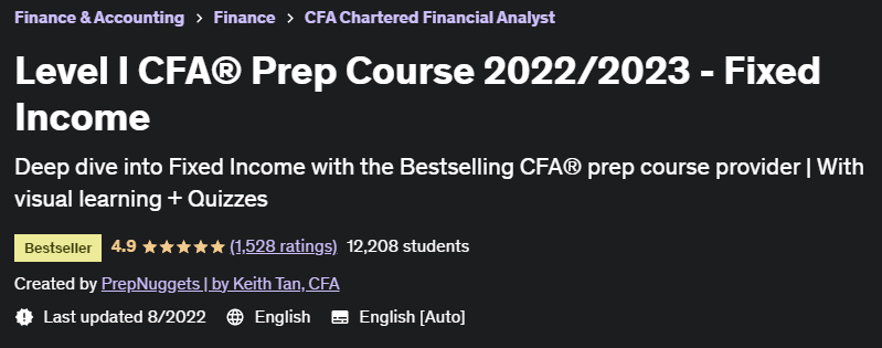 Pictures · Udemy — Level I CFA® Prep Course 2022/2023 – Fixed Income 2022-8