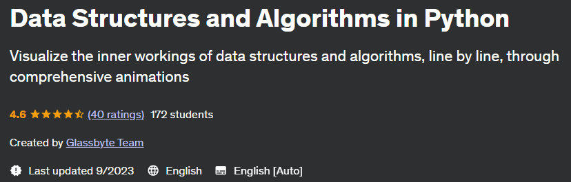 Images · Structures de données et algorithmes Python 2023-9