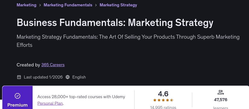 Bilder · Business Fundamentals: Marketingstrategie 2026-1