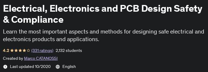 Pictures · Udemy — Electrical, Electronics and PCB Design Safety & Compliance 2020-7