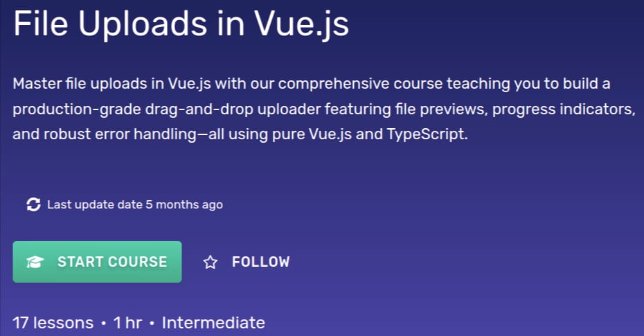 Pictures · Vueschool — File Uploads in Vue.js 2025-4