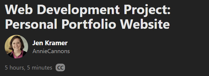 Pictures · FrontendMasters — Web Development Project: Personal Portfolio Website 2024-9