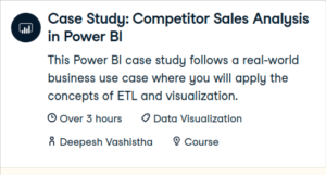 Datacamp — Case Study: Competitor Sales Analysis in Power BI 2024-12