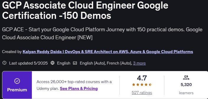 Изображения · GCP Associate Cloud Engineer Сертификат Google -150 Демо 2025-5