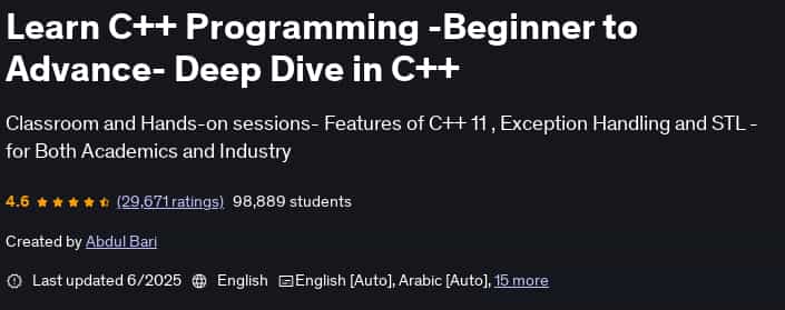 تصاویر · سیکھیں C++ پروگرامنگ -Peginner to Advance- Deep Dive in C++ 2025-6