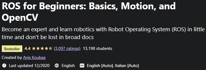 Pictures · Udemy — ROS for Beginners: Basics, Motion, and OpenCV 2020-10