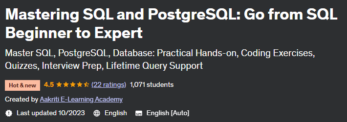 Pictures · Udemy — Mastering SQL and PostgreSQL: Go from SQL Beginner to Expert 2023-9