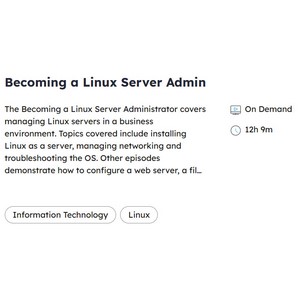 Aci Learning — Becoming a Linux Server Admin 2020-9