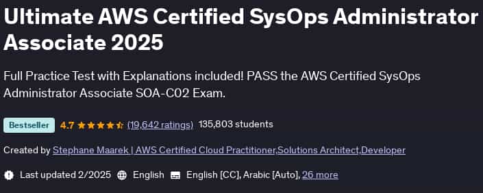 Pictures · Ultimate AWS Certified SysOps Administrator Associate 2025 2025-2
