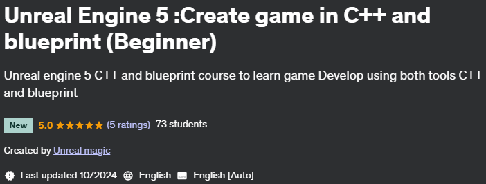 Pictures · Unreal Engine 5 :Create game in C++ and blueprint (Beginner) 2024-10