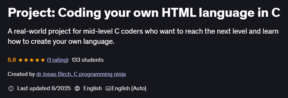 图片 · 项目:编码自己的 HTML 语言在C 2025-8