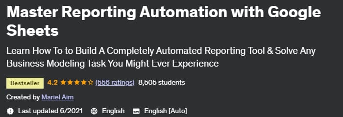 Pictures · Udemy — Master Reporting Automation with Google Sheets 2021-6
