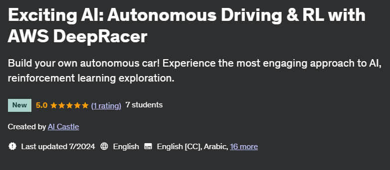 Pictures · Udemy — Exciting AI: Autonomous Driving & RL with AWS DeepRacer 2024-6