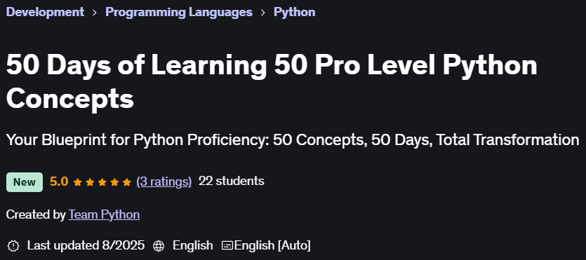 Pictures · 50 Days of Learning 50 Pro Level Python Concepts 2025-8