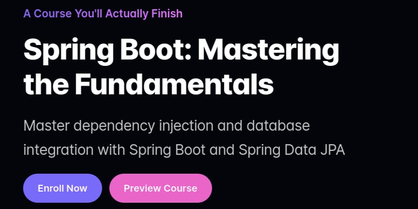 Pictures · Code with Mosh – Spring Boot: Mastering the Fundamentals 2025-2