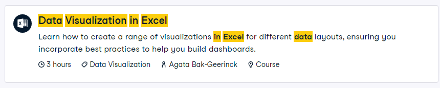 Pictures · Datacamp — Data Visualization in Excel 2023-11