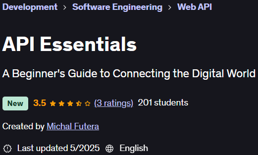 Pictures · Udemy — API Essentials 2025-5