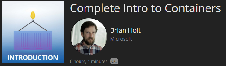 Pictures · FrontendMasters — Complete Intro to Containers 2020-1