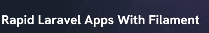 Pictures · Laracasts — Rapid Laravel Apps With Filament 2024-1