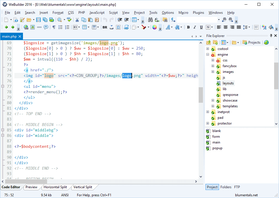Imágenes · La flor de WeBuilder 2025 El V188.0.278