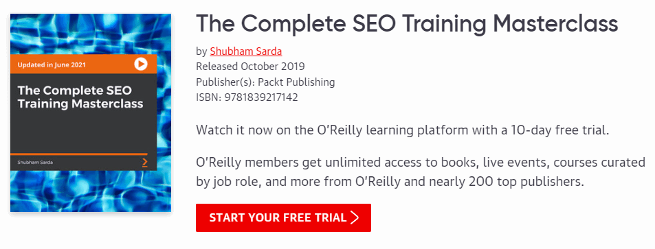 Pictures · Oreilly – The Complete SEO Training Masterclass 2019-10