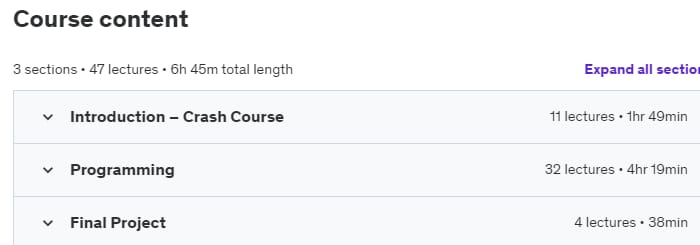 Course topics · Programming in Mathematica 2020-7