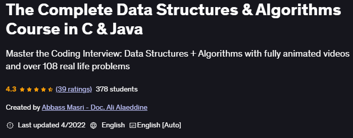 Imágenes · El curso completo de estructuras de datos y algoritmos en C & Java 2021-12