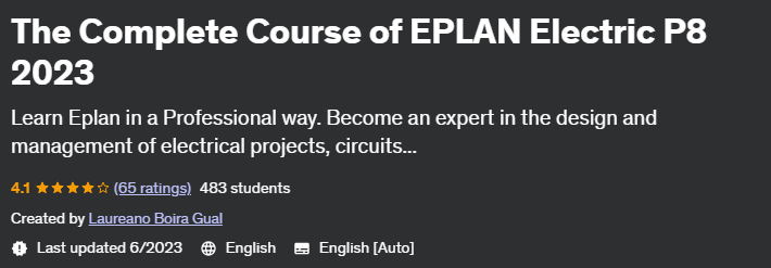 Pictures · Udemy — The Complete Course of EPLAN Electric P8 2023 2023-6