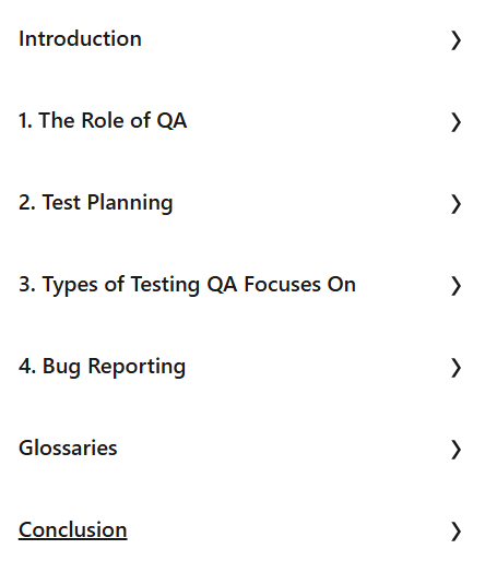 Course topics · LinkedIn — Programming Foundations: Software Testing/QA 2024-12