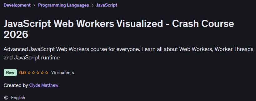 Images · JavaScript Web Workers Visualised – Course de Crash 2026-2