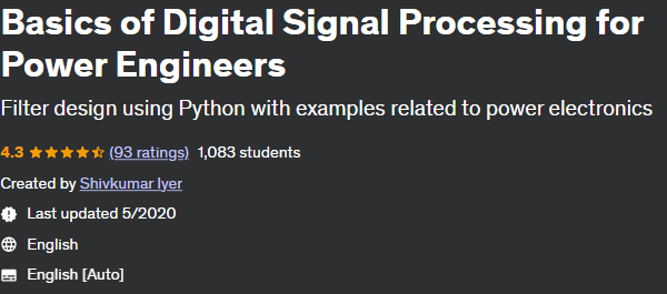 Pictures · Udemy — Basics of Digital Signal Processing for Power Engineers 2020-9