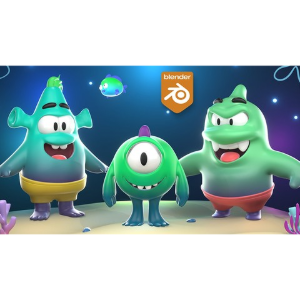 Udemy — Introduction to 3D Characters Modeling in Blender 2026-2