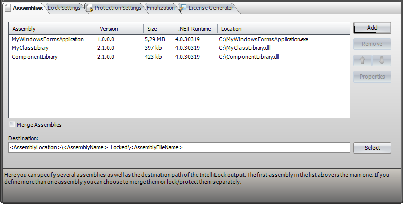 Pictures · Eziriz IntelliLock v2.9.0.0